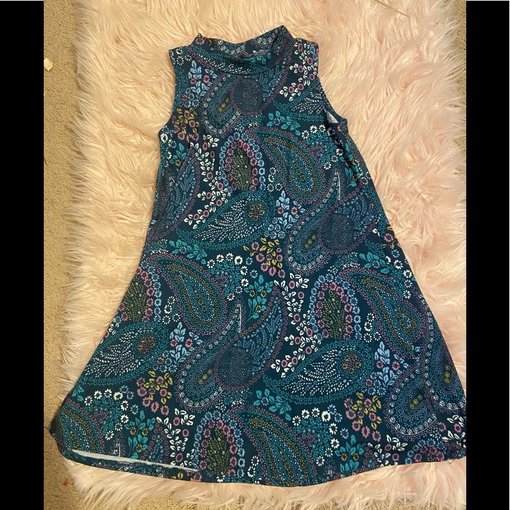 Floral mud girls dress
